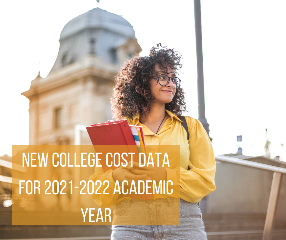 New College Cost Data for 2021-2022 Academic Year