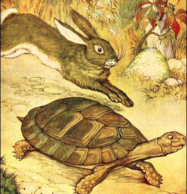 Slow and Steady Wins the Race