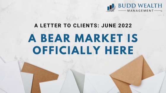 A Bear Market is Officially Here