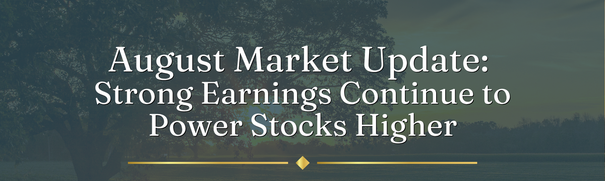 Strong Earnings Continue to Power Stocks Higher