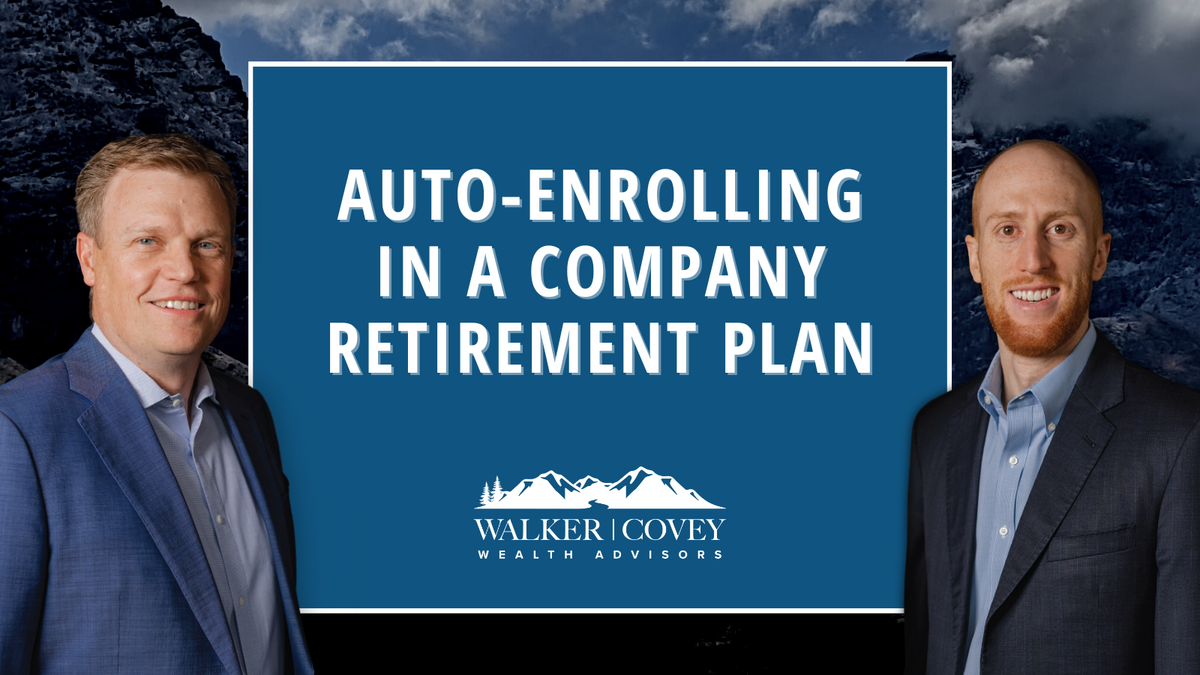 Auto-Enrolling In A Company Retirement Plan