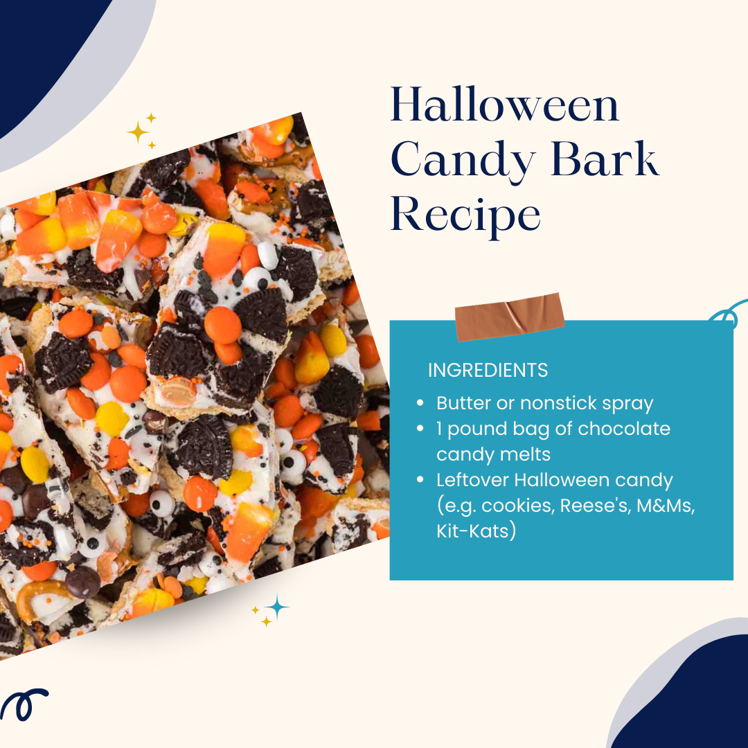 Halloween Candy Bark Recipe