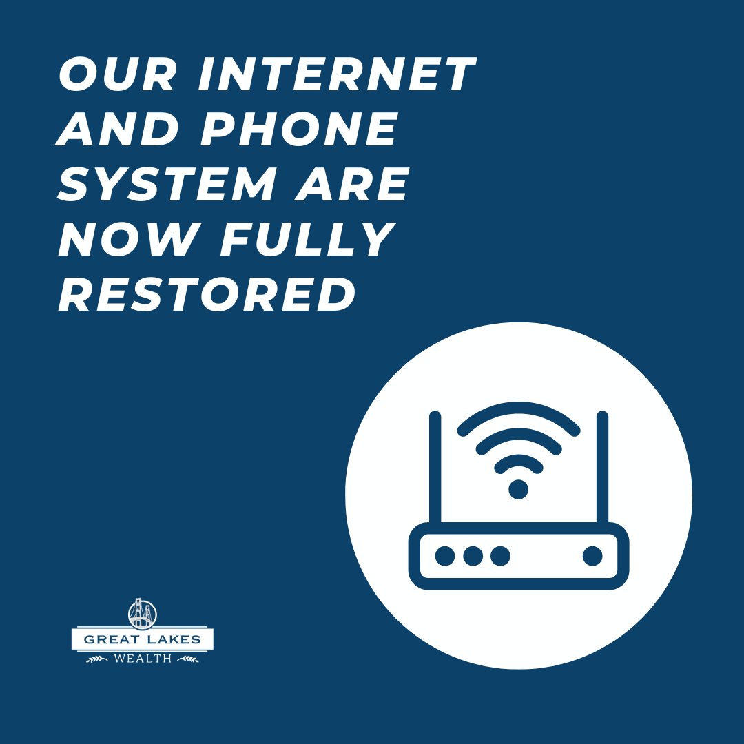 Services Restored – Phone and Internet Back Online