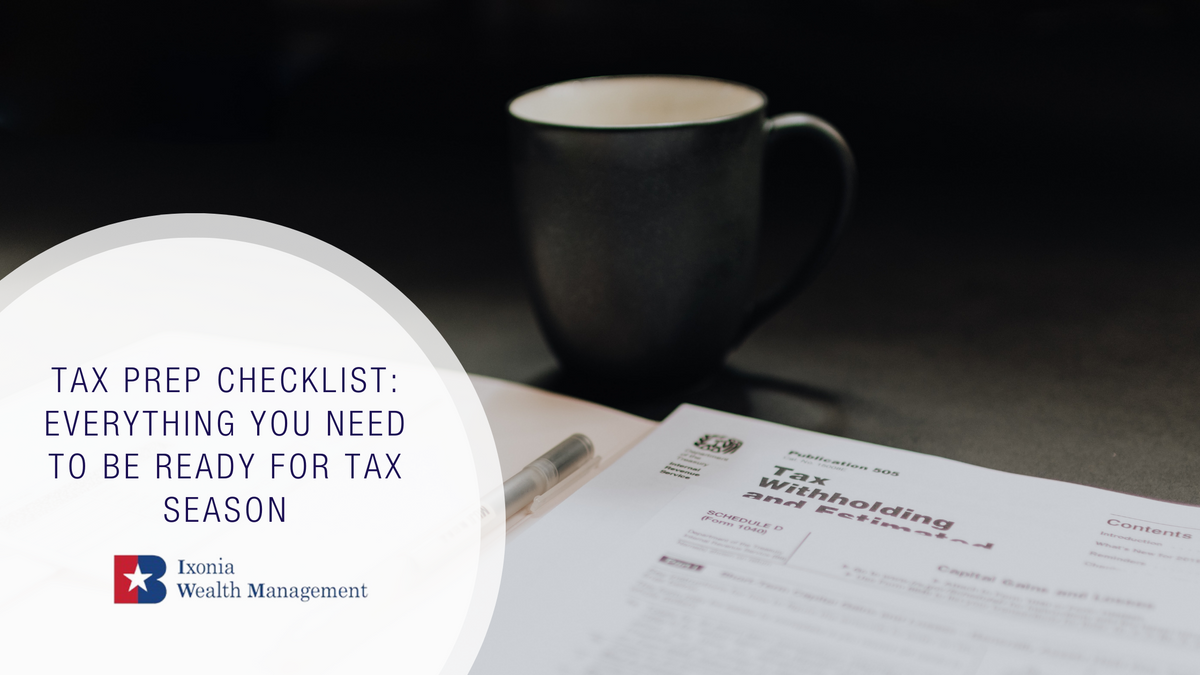 Tax Prep Checklist: Everything You Need to Be Ready for Tax Season