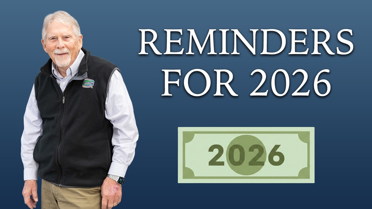 2026 Financial Reminders