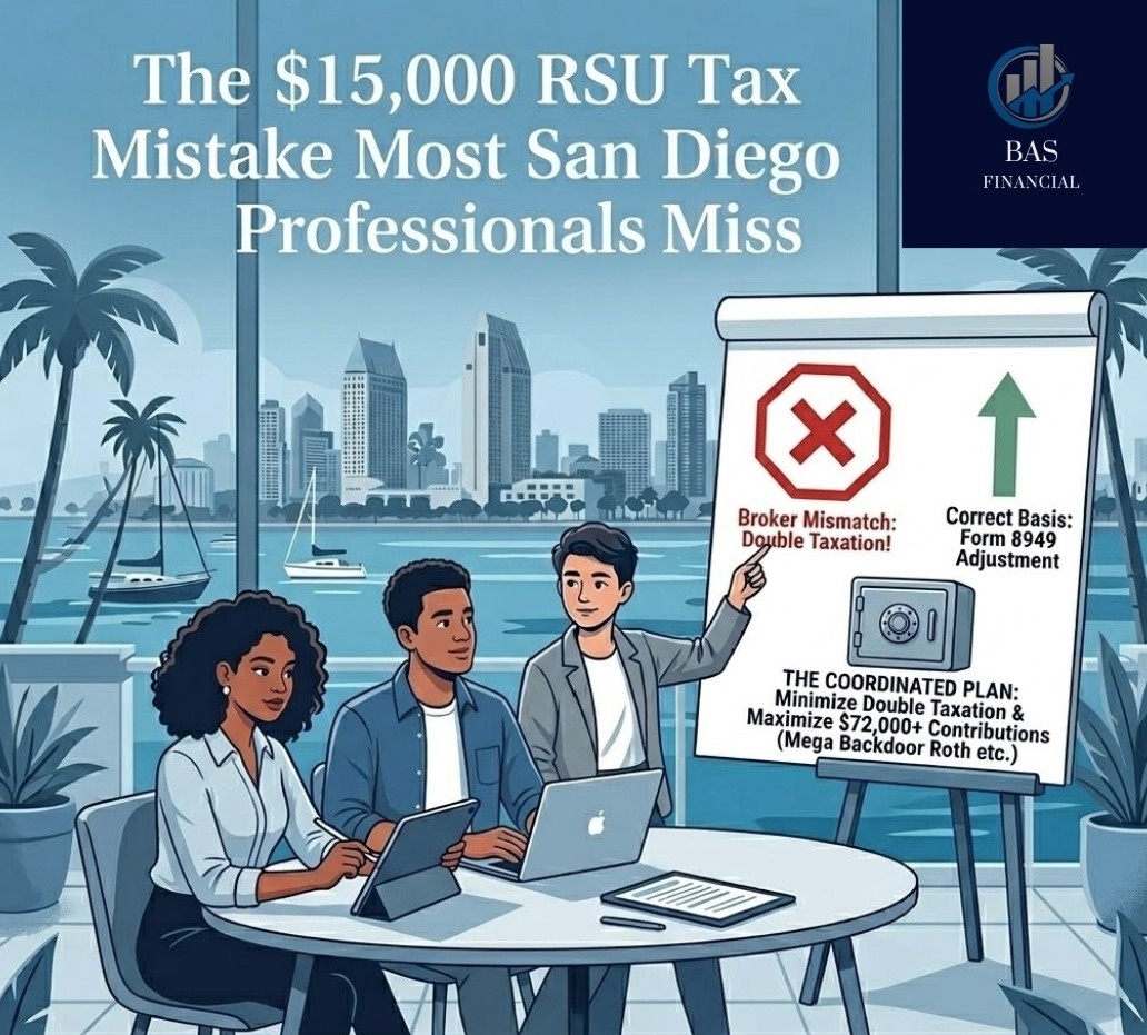 The $15,000 RSU Tax Mistake Some San Diego Professionals Miss