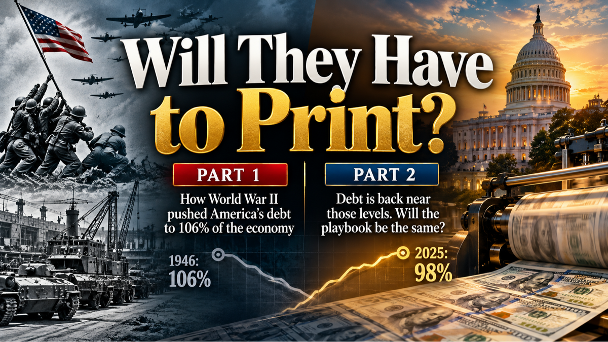 Will They Have to Print? Part One