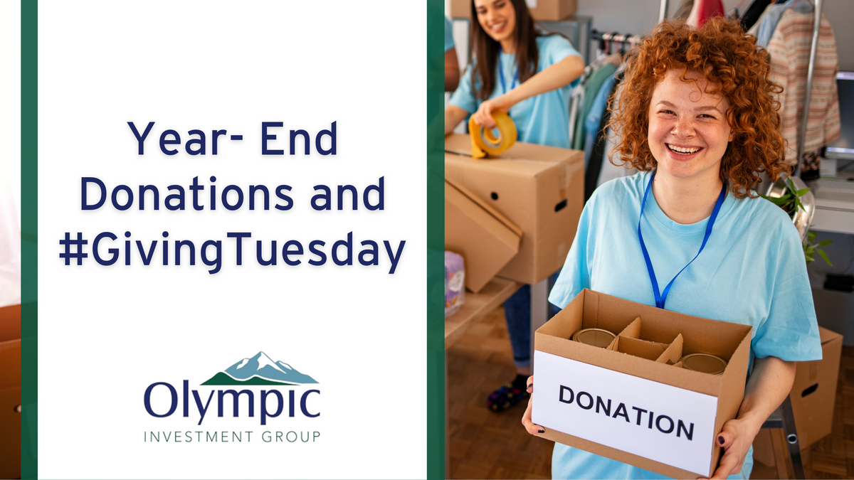 Year-End Donations and #GivingTuesday