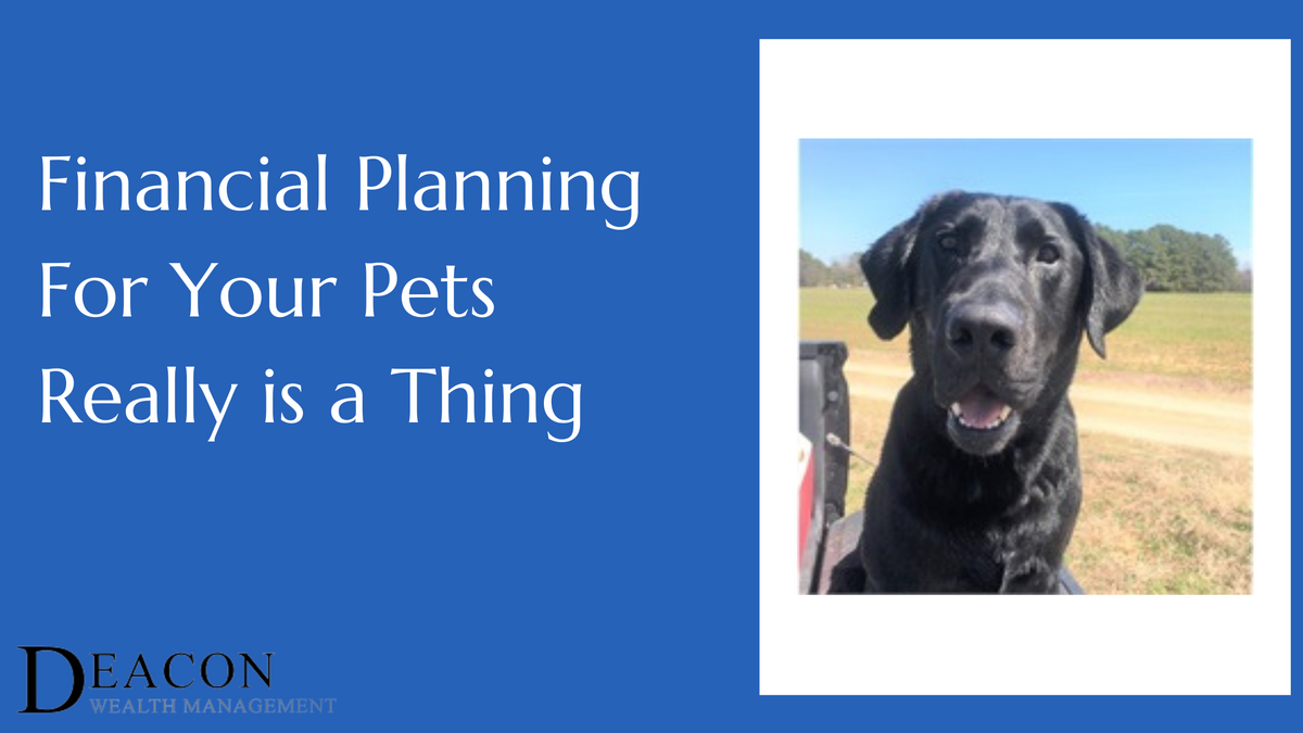 Financial Planning For Your Pets Really is a Thing