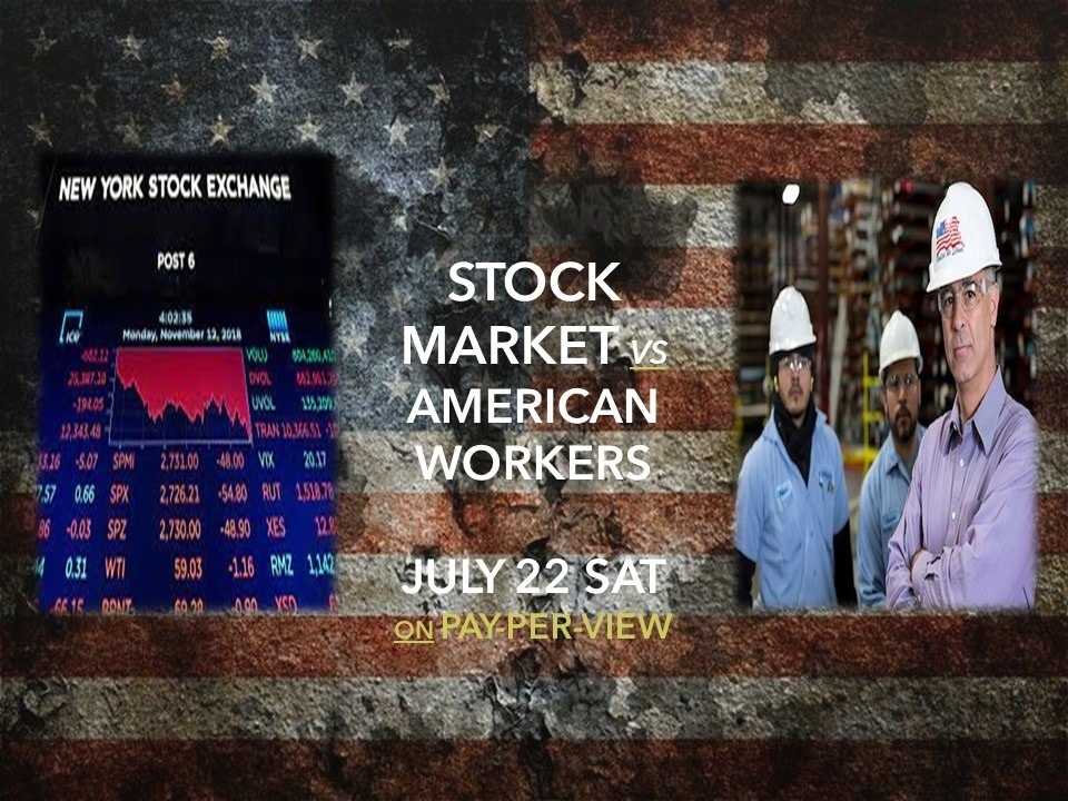 Just My Thoughts  …on if the Stock Market is Anti-Worker