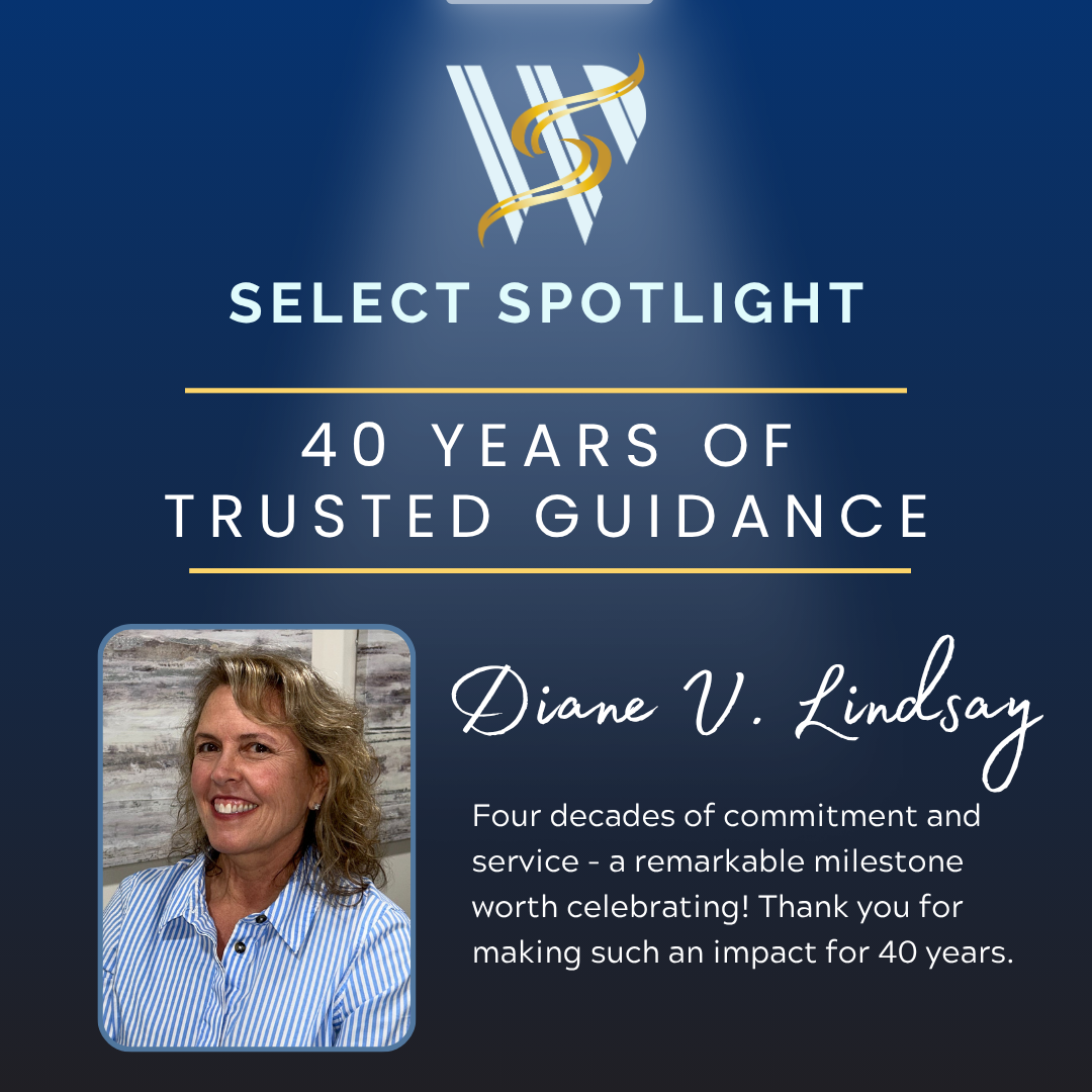 Select Spotlight: Celebrating 40 Years of Guidance, Relationships & Dedication