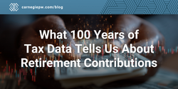 What 100 Years of Tax Data Tells Us About Retirement Contributions