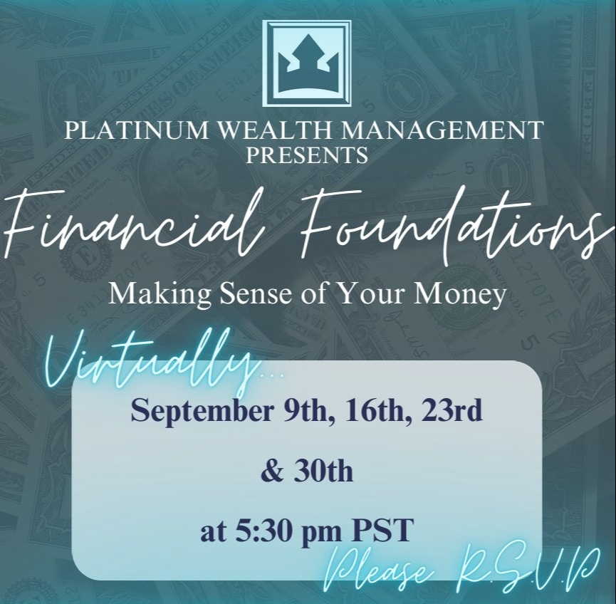 September Financial Foundations Virtual Class