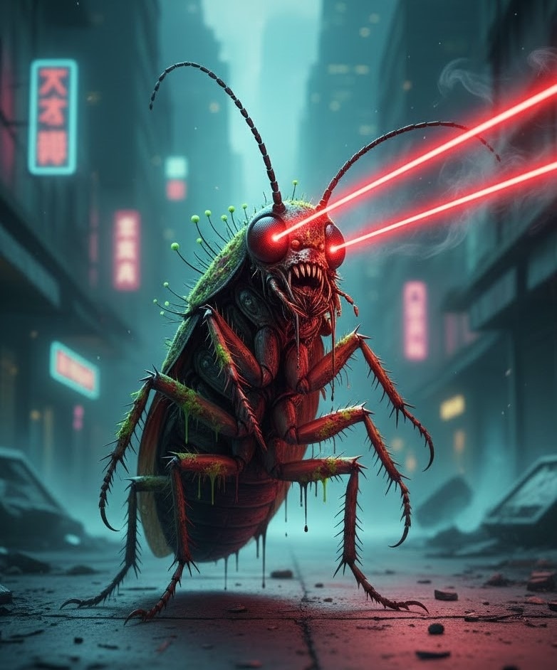 The Friday (Zombie & Cockroach) Wrap