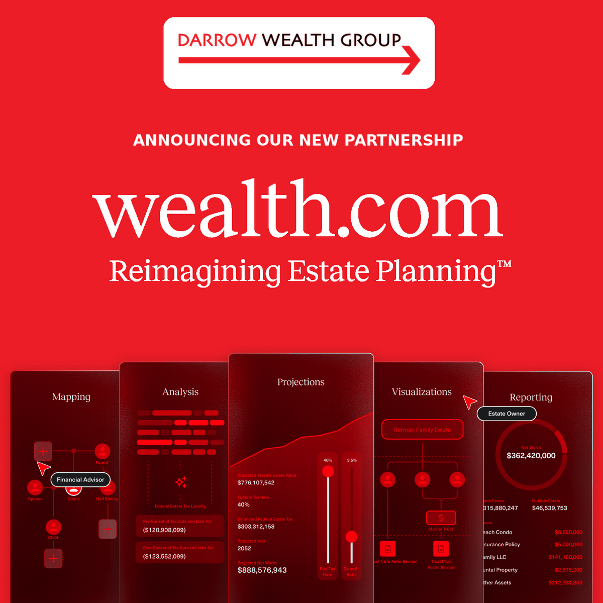 Darrow Wealth Group Expands Services to Include Estate Planning Through Partnership with Wealth.com