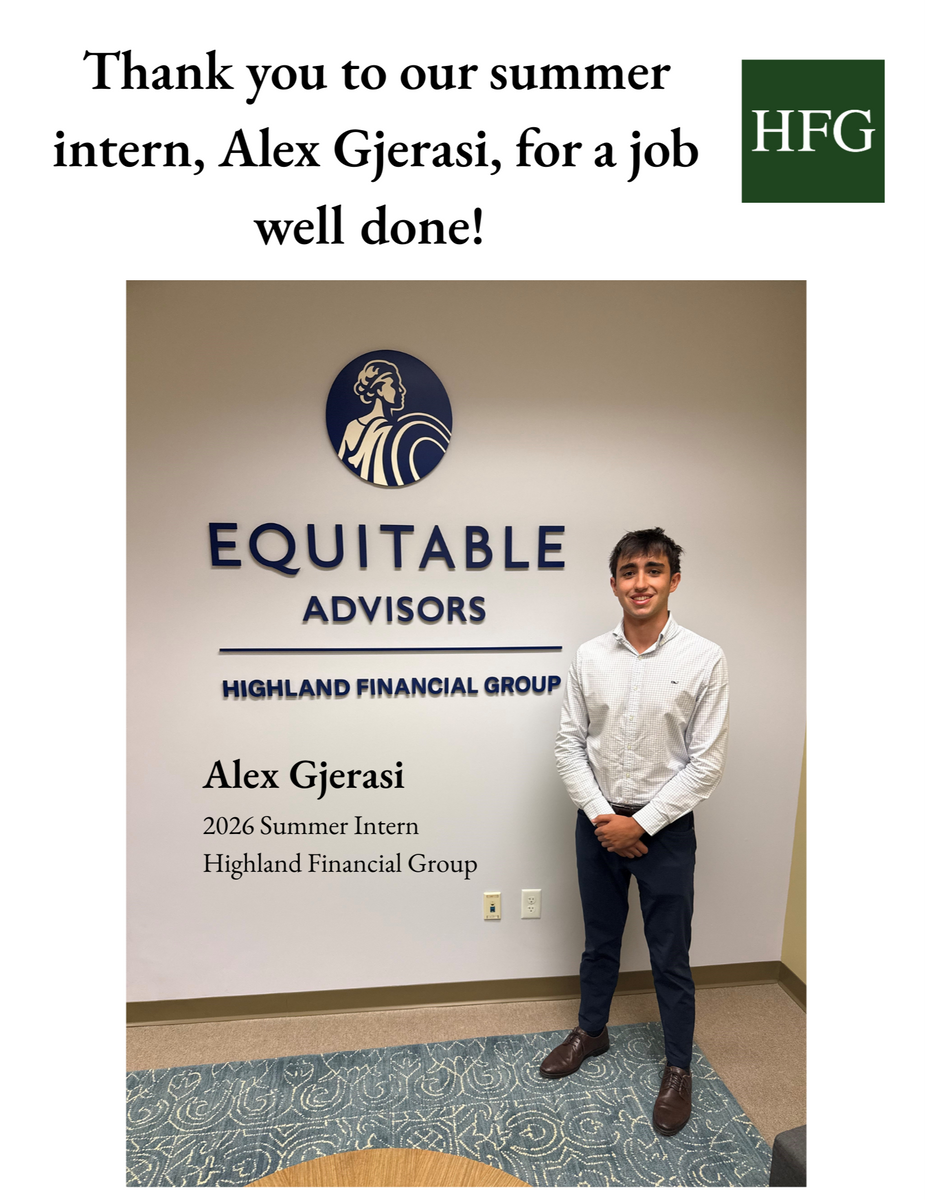 Thank you to our summer intern, Alex Gjerasi!