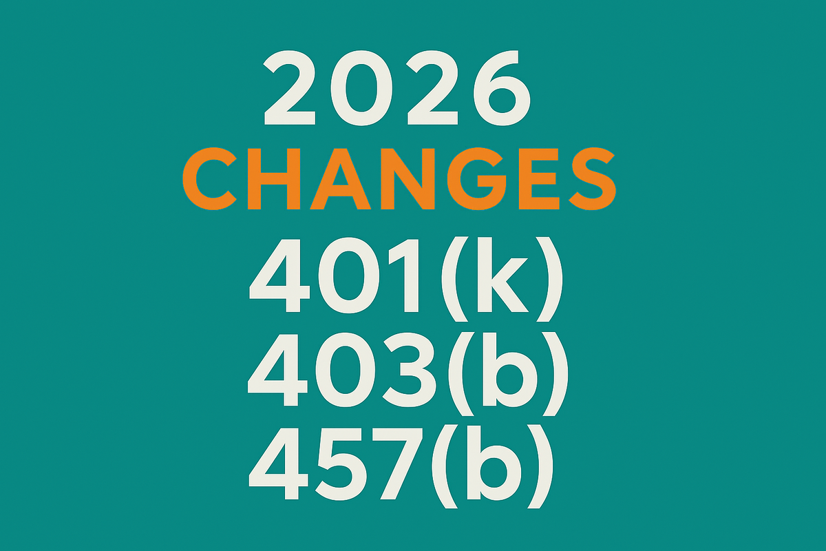 401(k), 403(b) and 457(b) 2026 numbers