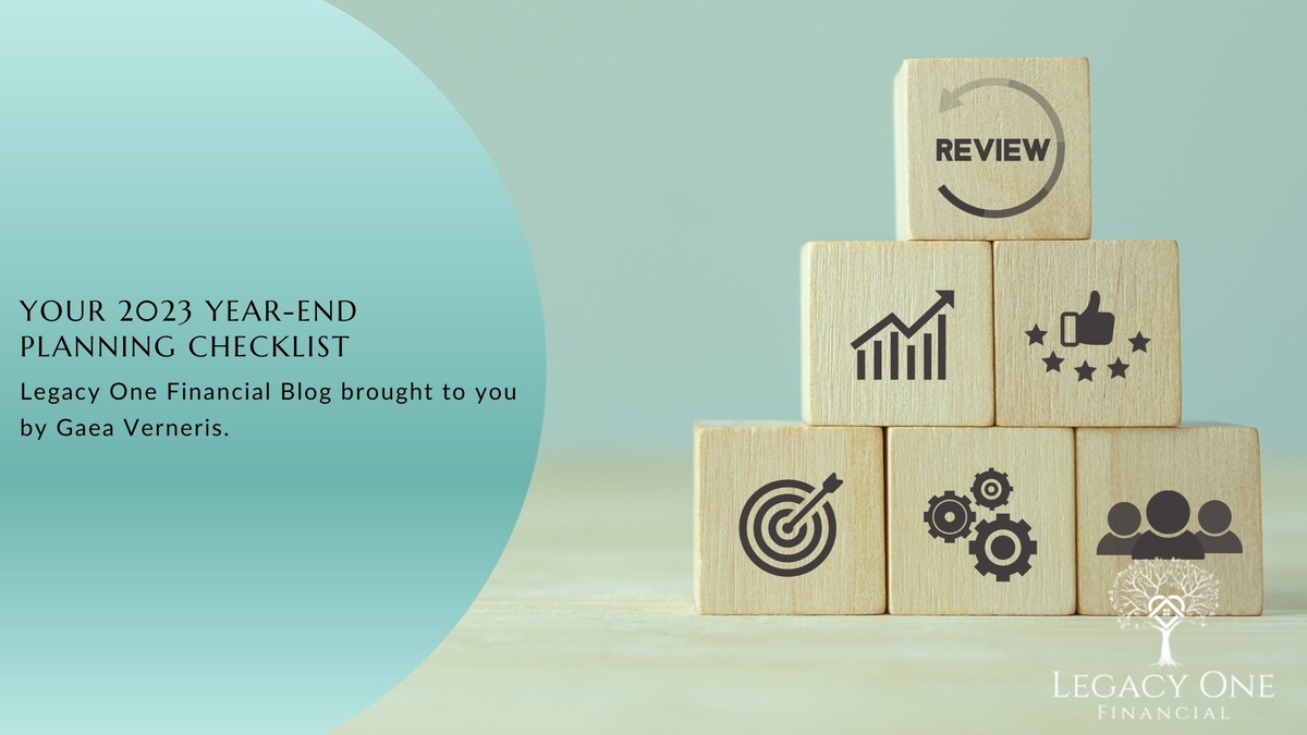 Your 2023 Year-End Planning Checklist