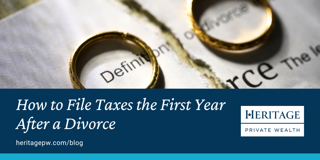 How to File Taxes the First Year After Divorce