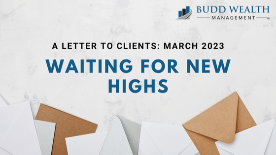 Waiting for New Highs