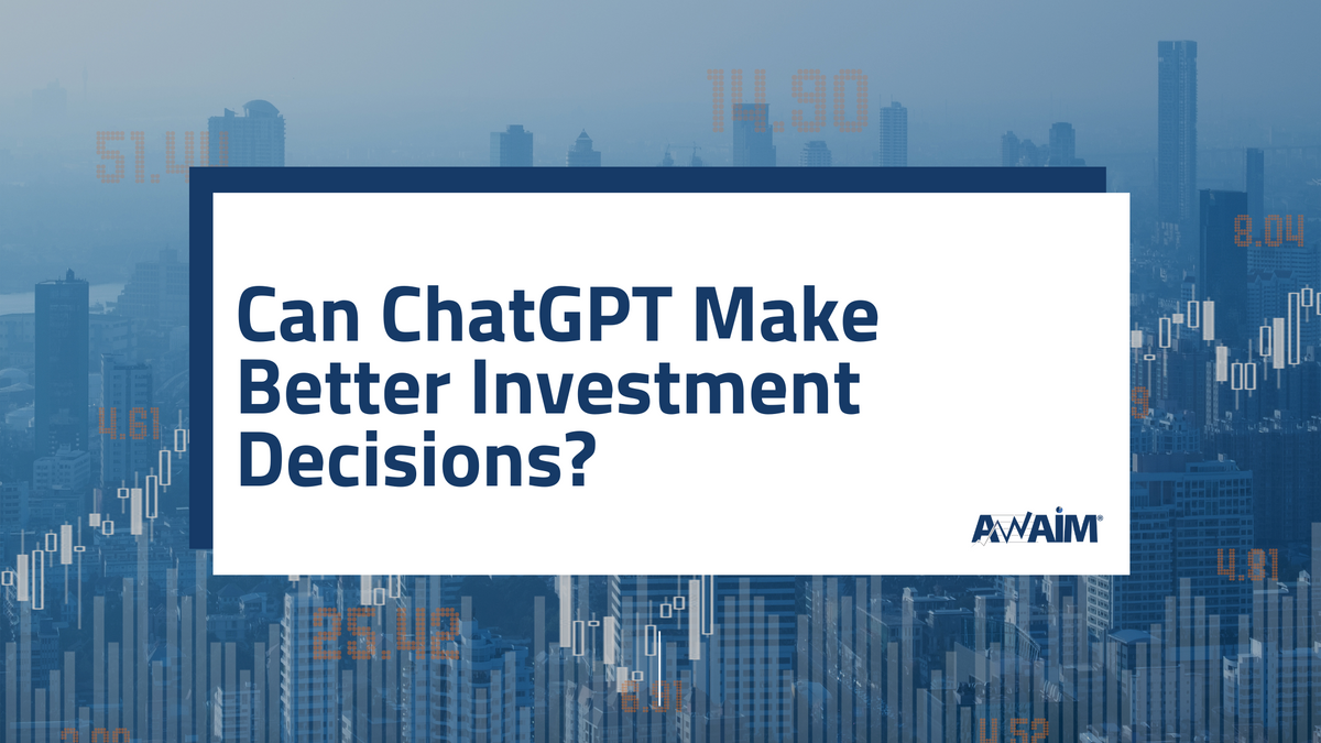 Can ChatGPT Make Better Investment Decisions?