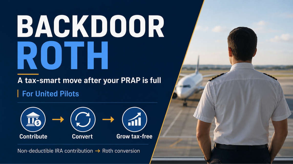 Back Door Roth IRA for United Pilots