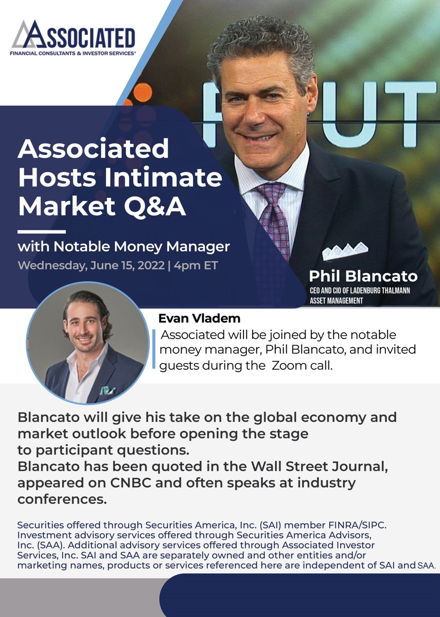 Associated to Host Interactive Market Update, Q&A with Notable Money Manager