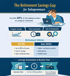 How Solopreneurs Can help Close the Retirement Savings Gap