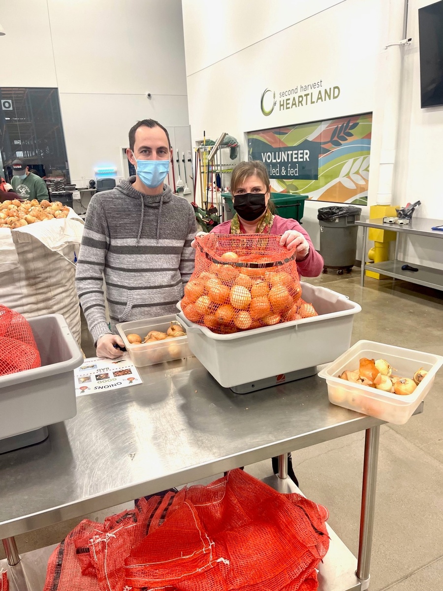 Giving Back - Our Morning at Second Harvest Heartland