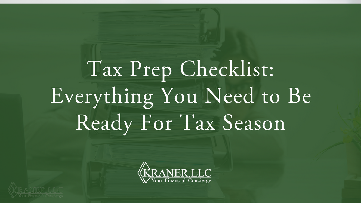 Tax Prep Checklist: Everything You Need to Be Ready for Tax Season