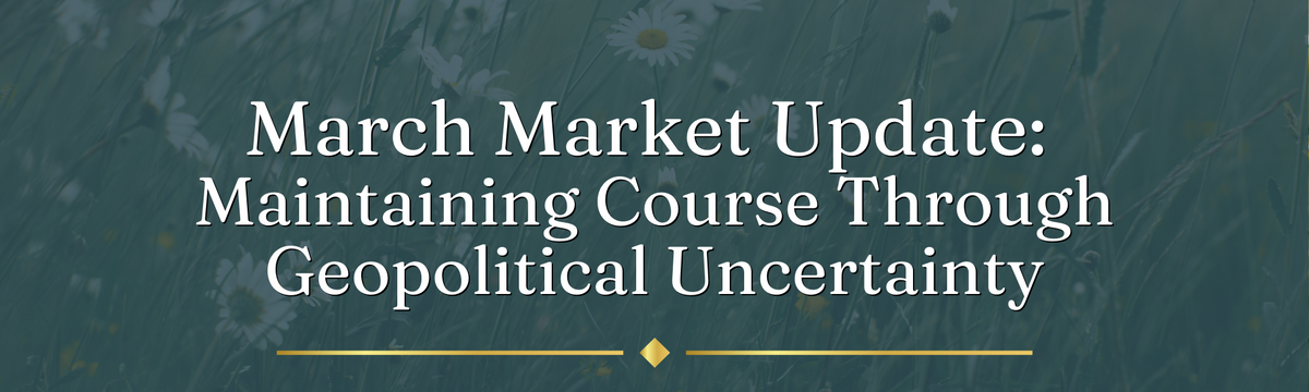 Maintaining Course Through Geopolitical Uncertainty