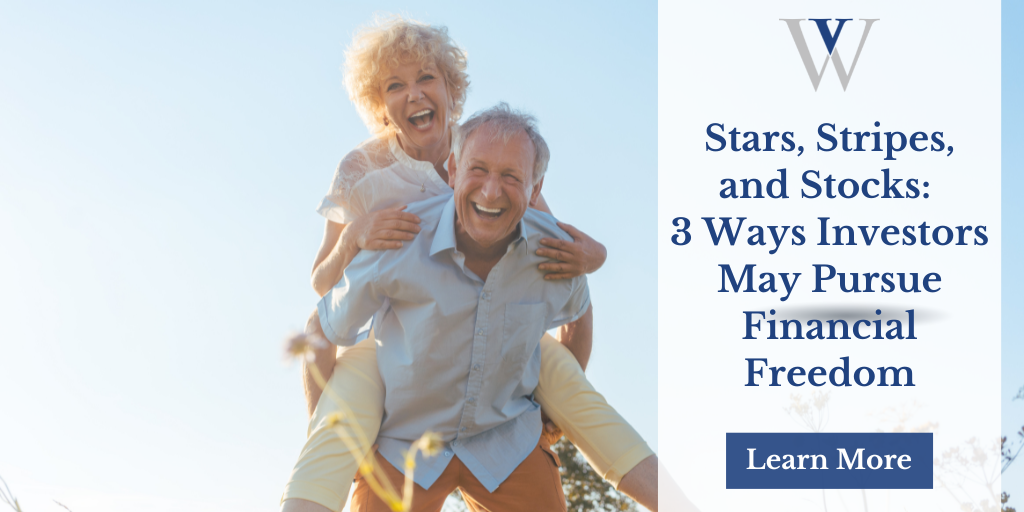 Stars, Stripes, and Stocks: 3 Ways Investors May Pursue Financial Freedom