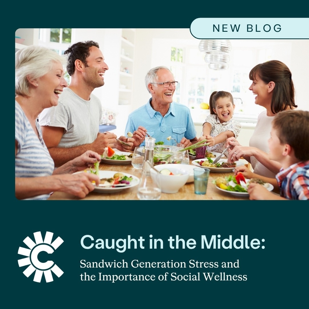 Caught in the Middle: Sandwich Generation Stress and the Importance of Social Wellness