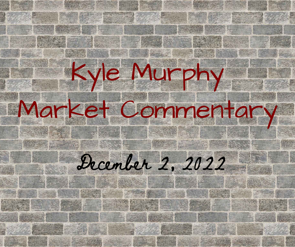 Kyle Murphy Market Commentary - December 2, 2022