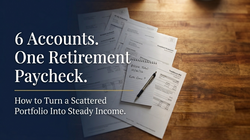 How to Turn 6 Different Accounts Into One Retirement Paycheck
