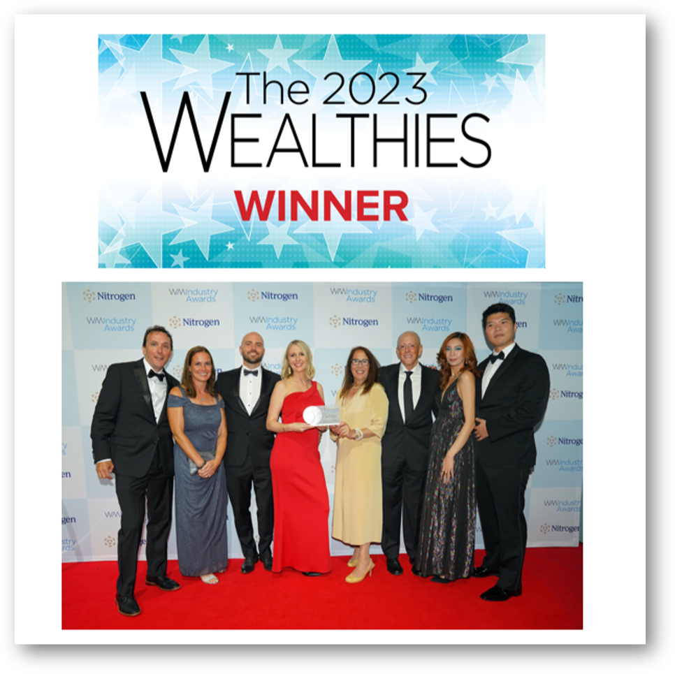 Winner for Thought Leadership in the WealthManagement.com 2023 Industry Awards!
