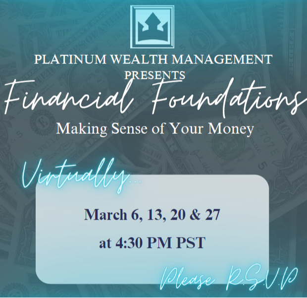 March Financial Foundations Virtual Class