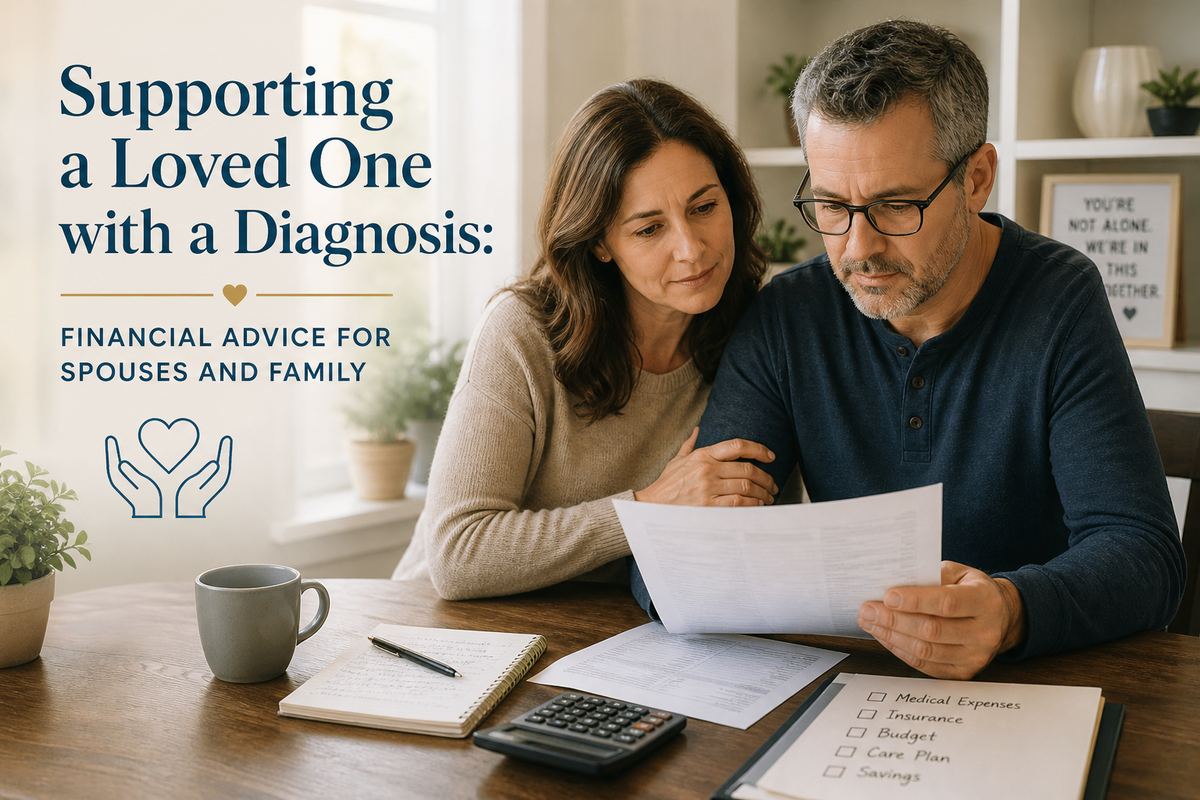 Supporting a Loved One with a Diagnosis: Financial Advice for Spouses and Family