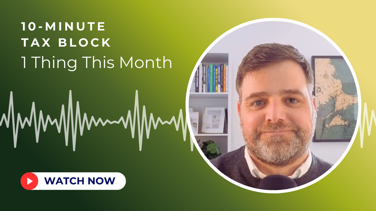 10 Minutes to Tax Success: A Simple Strategy to Organize 2025 and Align Your 2026 Goals