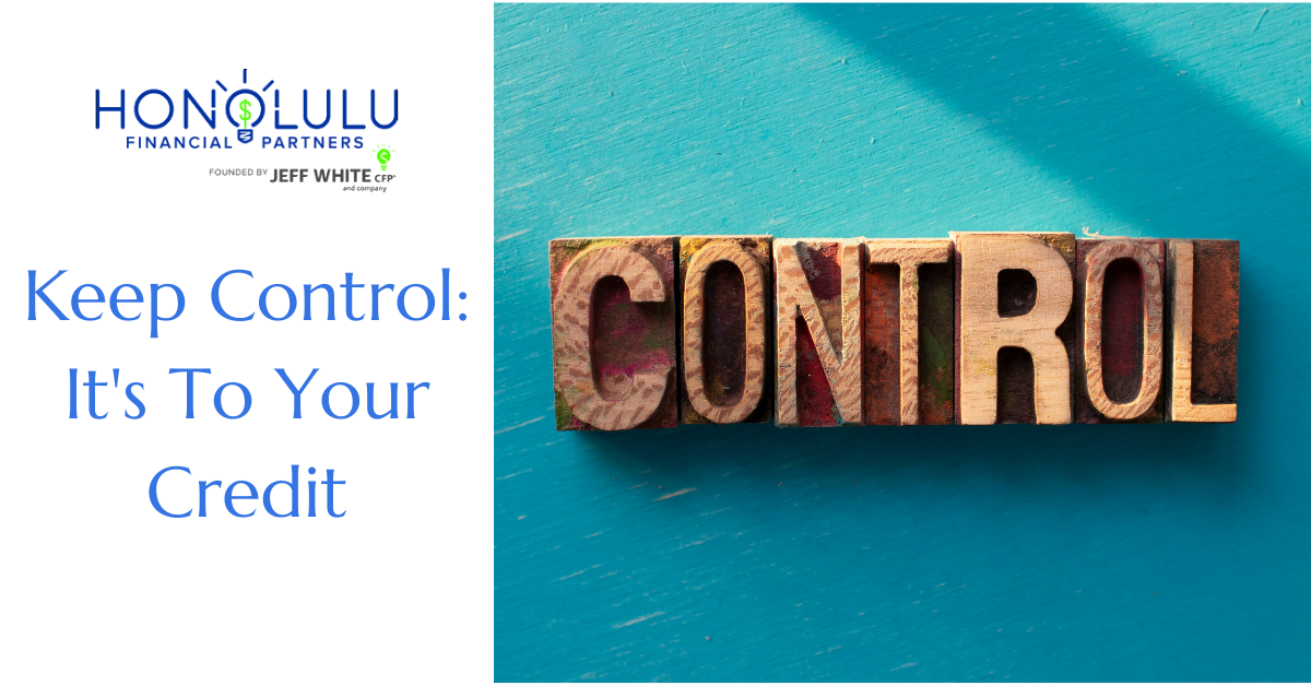 Keep Control: It's to Your Credit