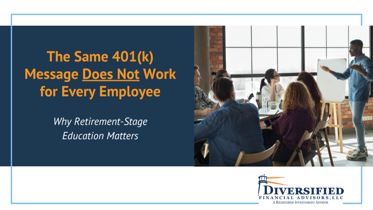 The Same 401(k) Message Does Not Work for Every Employee