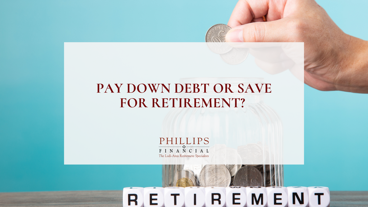 Pay Down Debt or Save for Retirement?