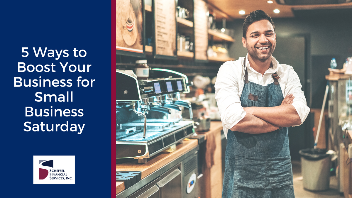 5 Ways to Boost Your Business for Small Business Saturday