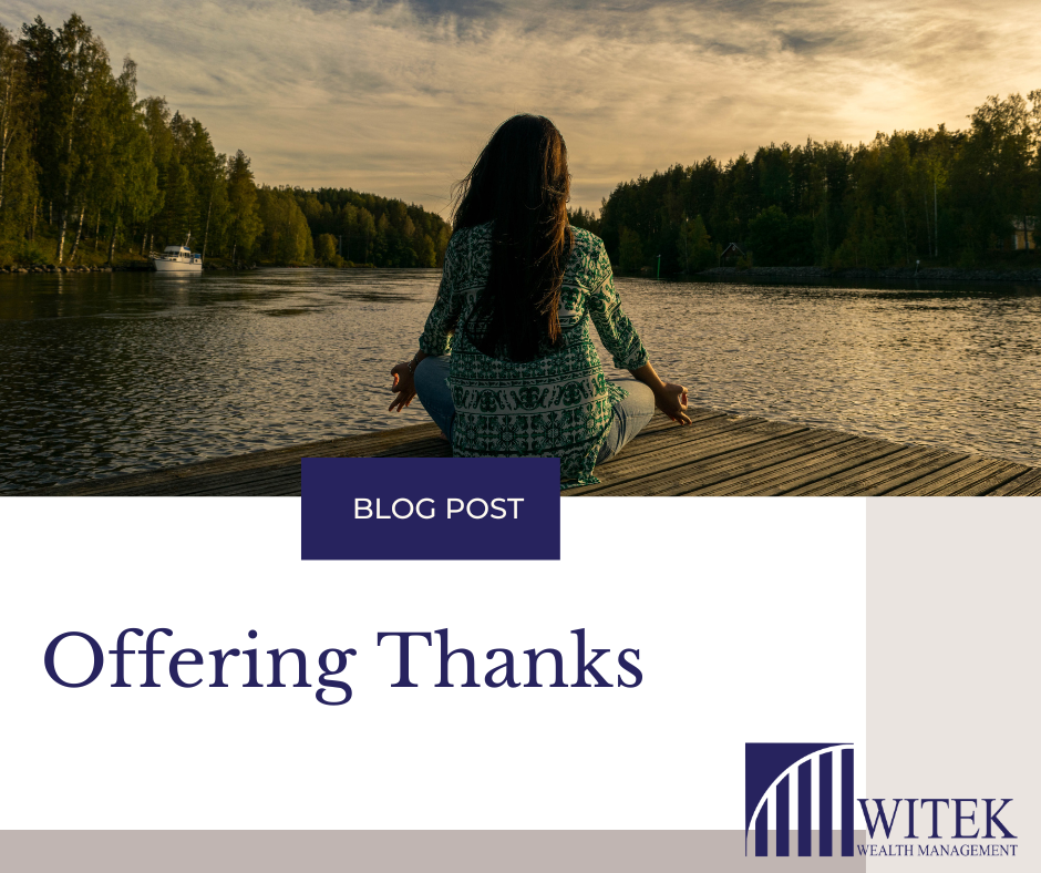 Offering Thanks