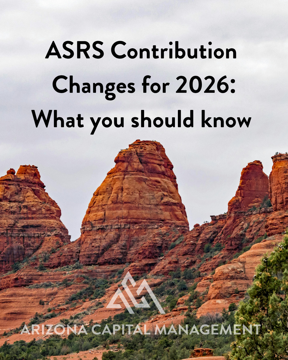 Arizona Public Employees: What The New ASRS Contribution Rates Do And Do Not Change