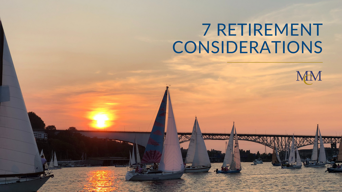 7 Retirement Considerations