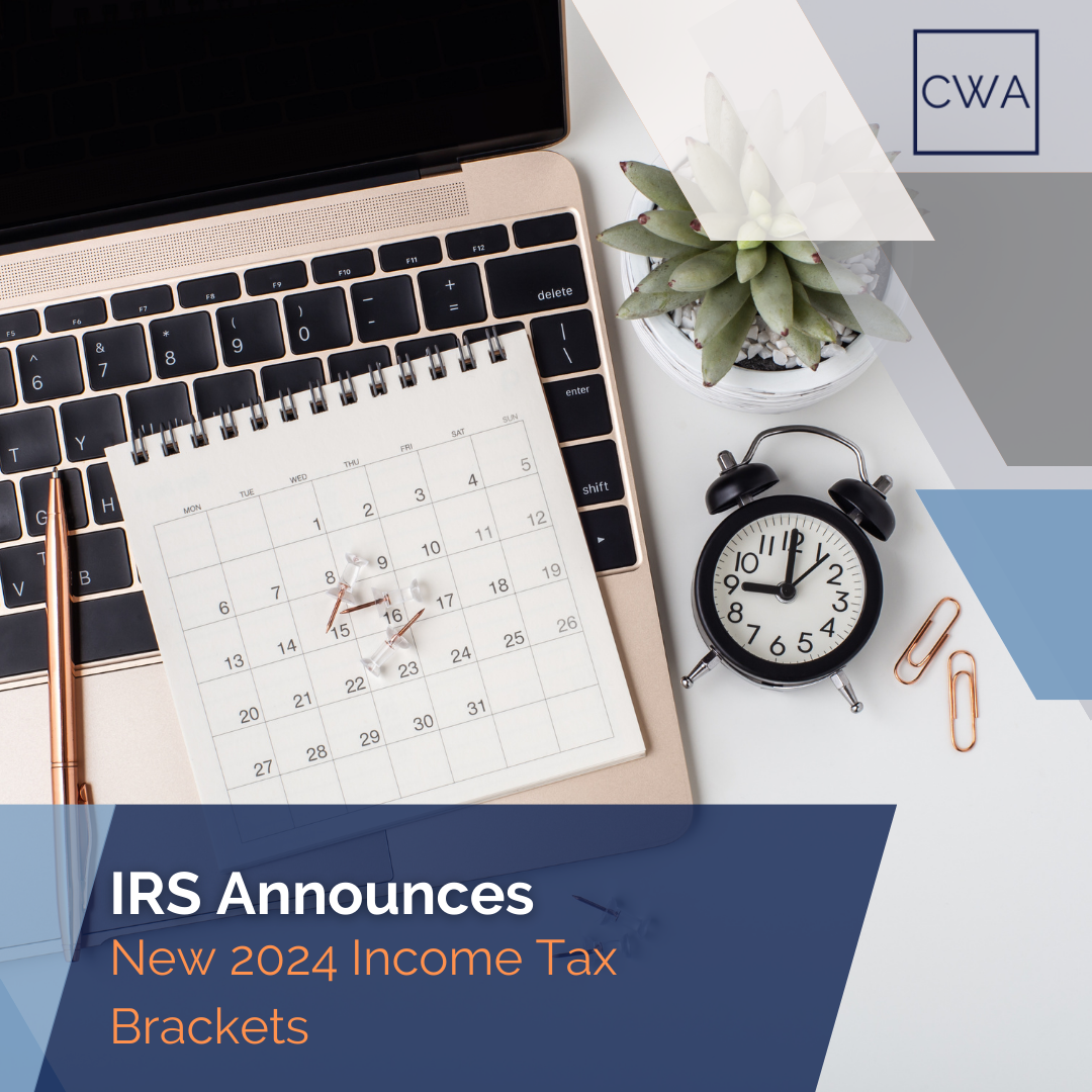 IRS Announces New 2024 Income Tax Brackets