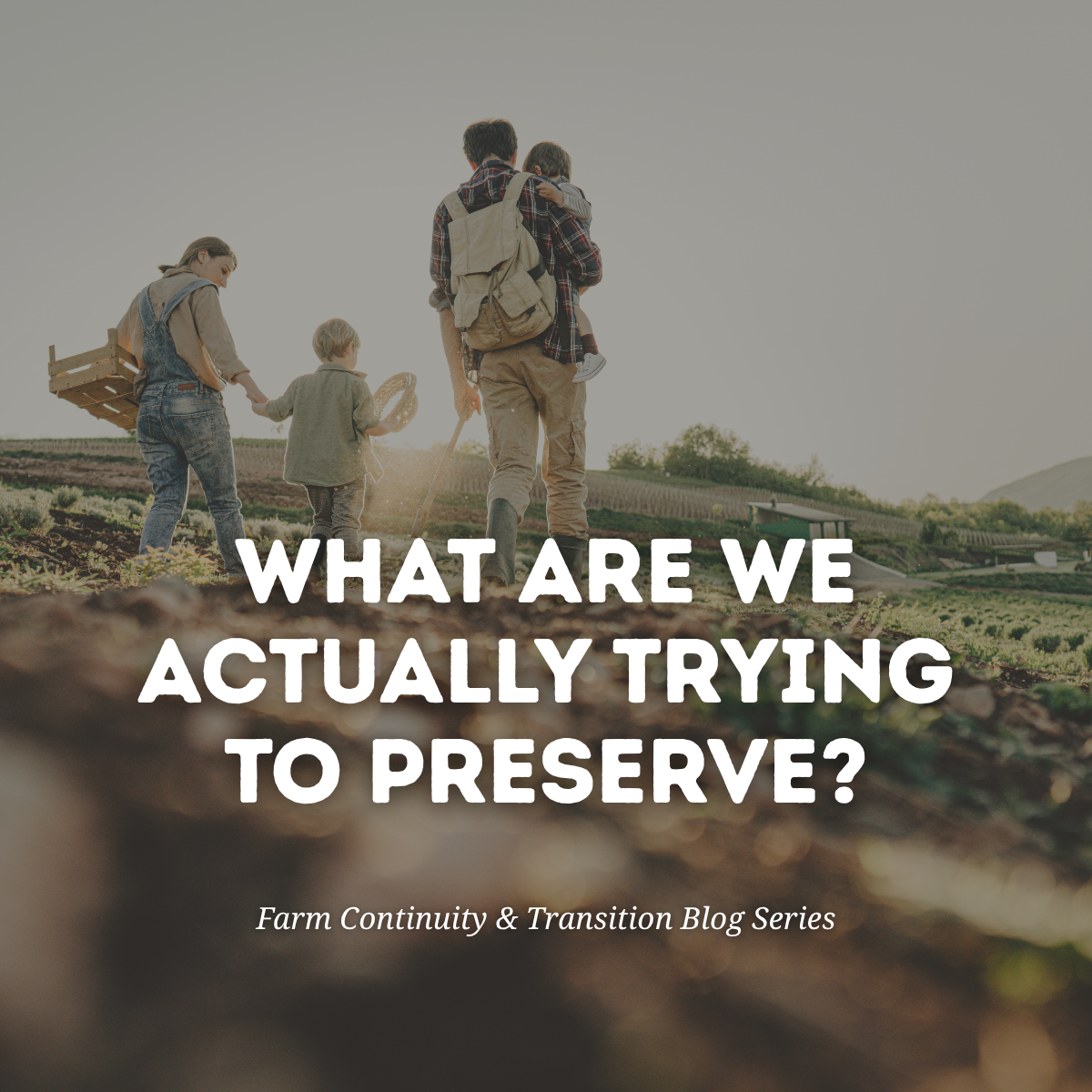 What Are We Actually Trying to Preserve?