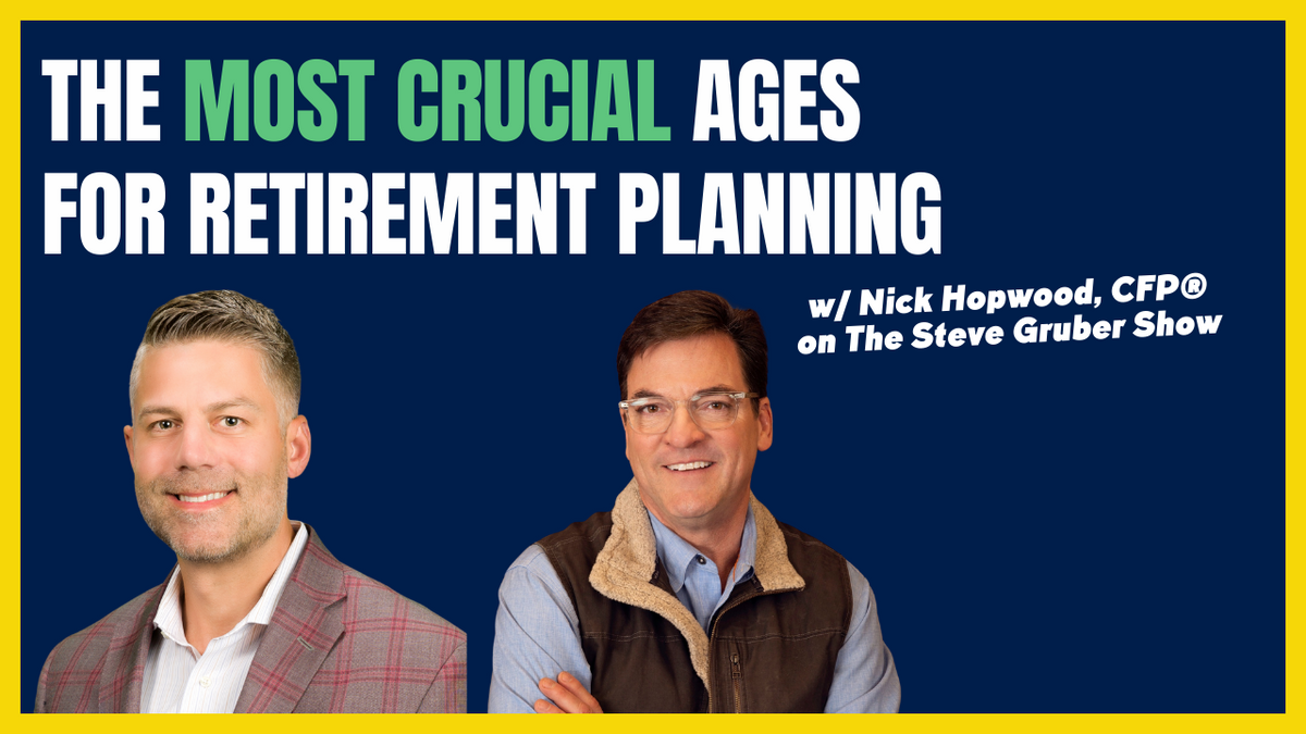 The MOST Important Ages for Retirement Planning