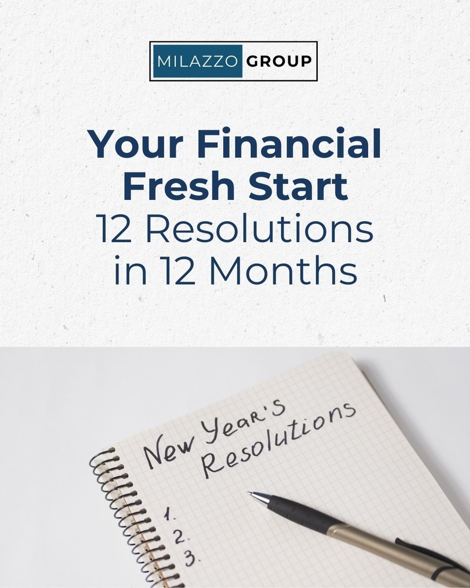 Your Financial Fresh Start: 12 Resolutions in 12 Months